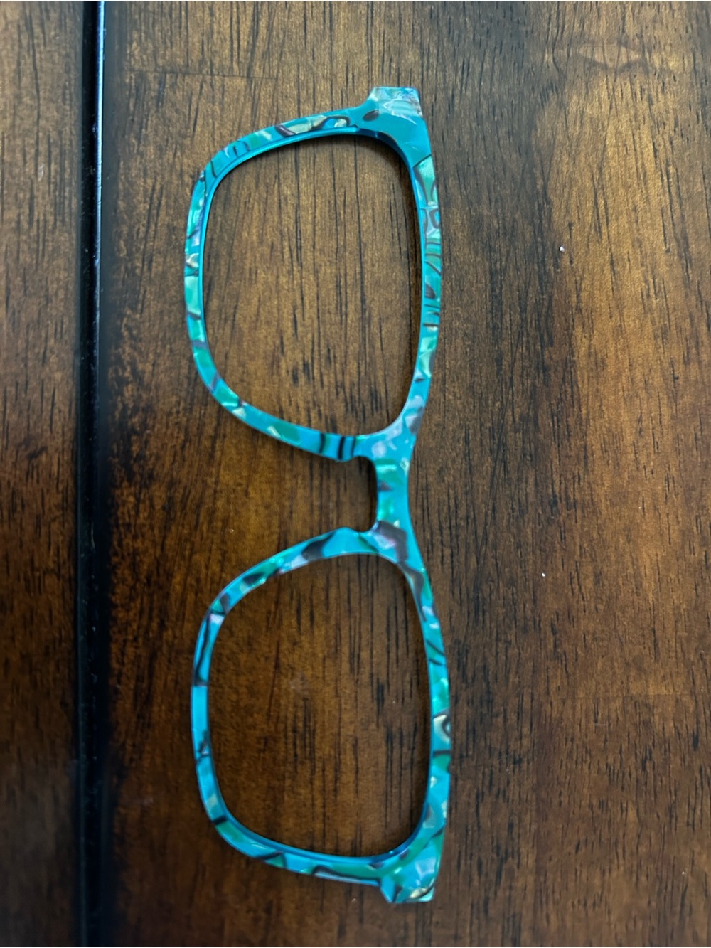 Women’s Turquoise Patterned Pair toppers for Casper